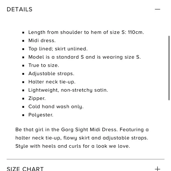 NWT midi orange dress - Picture 3 of 4